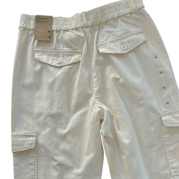 NWOT PacSun Vanilla Cargo Trousers – Sz Med - Picture 7 of 8